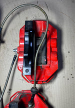Bild in die Galerieansicht laden, Mercedes-Benz E63 W212 AMG E-Class Front \ Rear Brembo Red Brake Calipers Set
