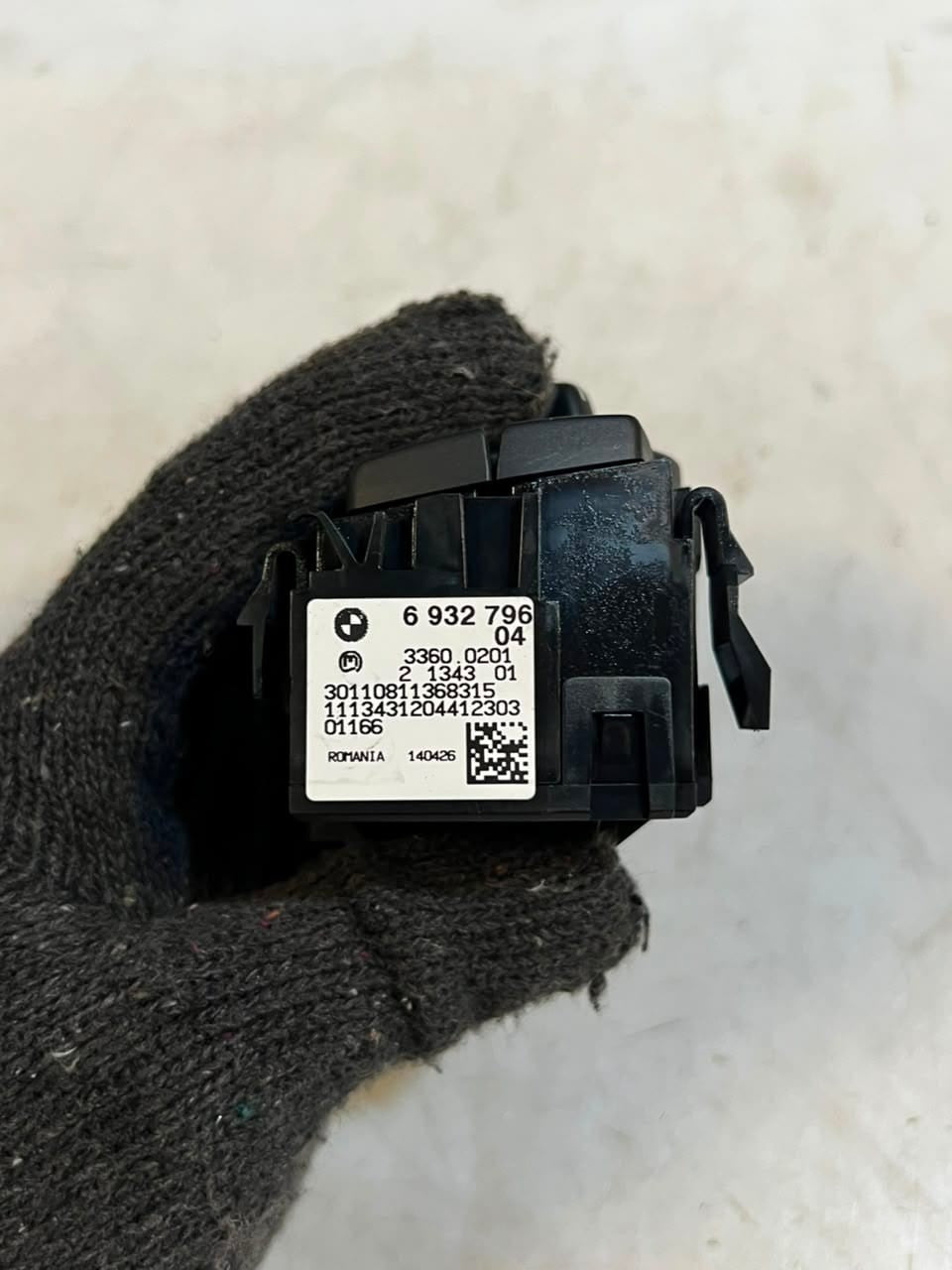 2009 BMW 1 Series E81 E87 E90 E91 E84 HEAD Light Switch CONTROL UNIT 6932796 OEM