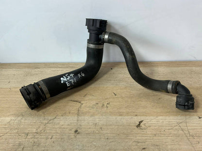 08-19 BMW E70 F71 F16 F15 X5 3.0L ENGINE COOLANT RADIATOR UPPER HOSE TUBE OEM