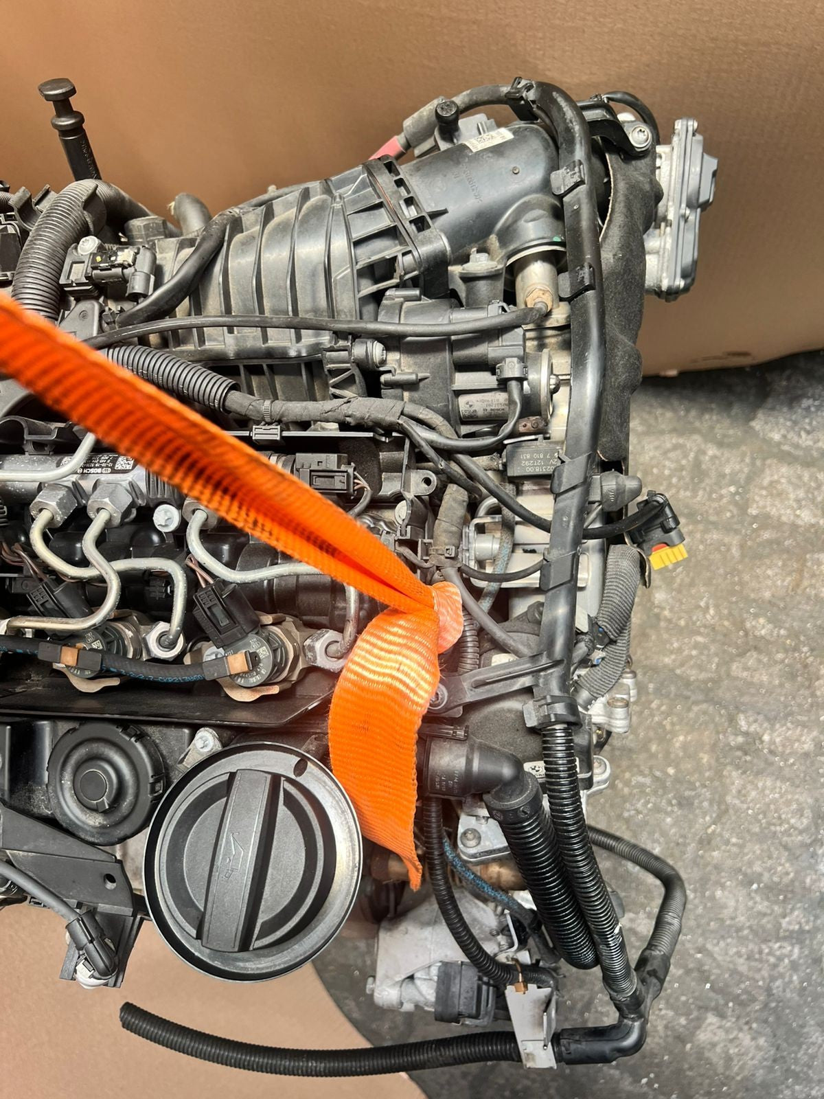 2011-2015 BMW F30 320D N47D20C Complete Diesel Engine Motor OEM 74948345 OEM