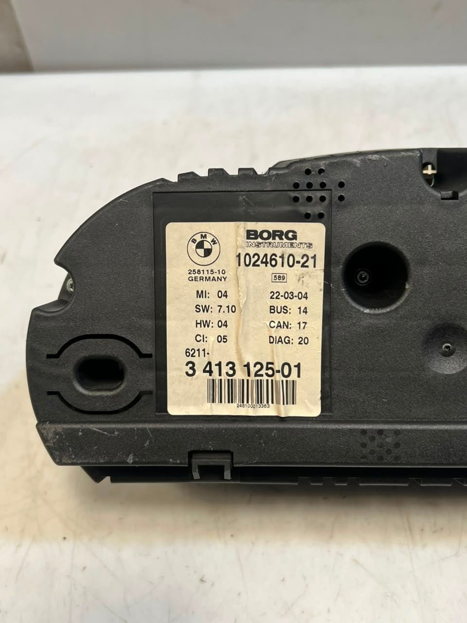 2004-2007 BMW X3 E83 3.0i xDrive Instrument Cluster SPEEDOMETER 3413125