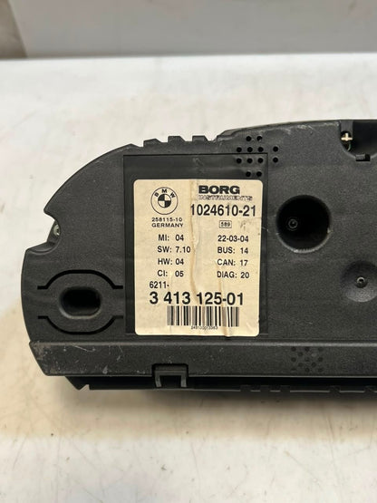 2004-2007 BMW X3 E83 3.0i xDrive Instrument Cluster SPEEDOMETER 3413125