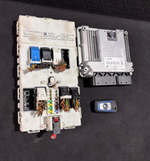 Load image into Gallery viewer, BMW 320d DIESEL N47N F30 F32 F34 F36 2013 ENGINE CONTROL DDE ECU SET -8573259
