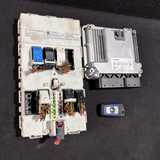 BMW 320d DIESEL N47N F30 F32 F34 F36 2013 MOTORSTEUERGERÄT DDE ECU SET -8573259