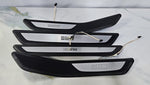 Bild in die Galerieansicht laden, OEM BMW F01 F02 Front Rear Door illuminated Sill Plate Kick door step trim Set