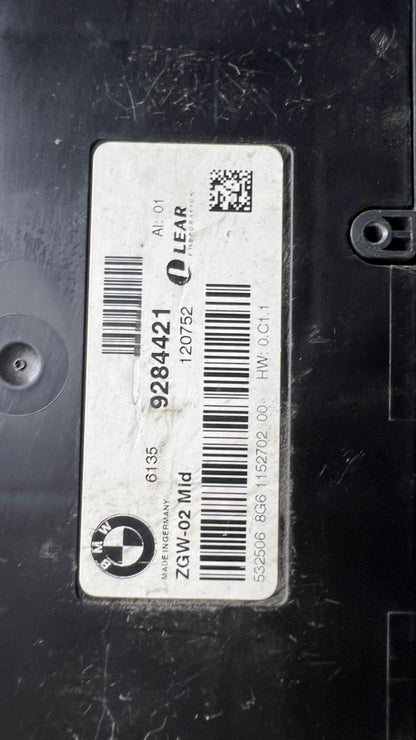 2011-2015 BMW 535i Gateway Control Module 9284421 F10 F11 5