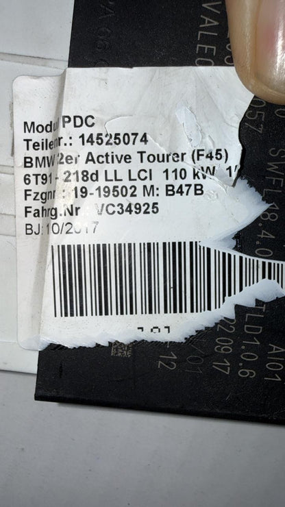 BMW F45 F46 X1 F48 X2 F39 X3 F25 X4 F26 CONTROL UNIT PDC PMA MODULE OEM 7938191