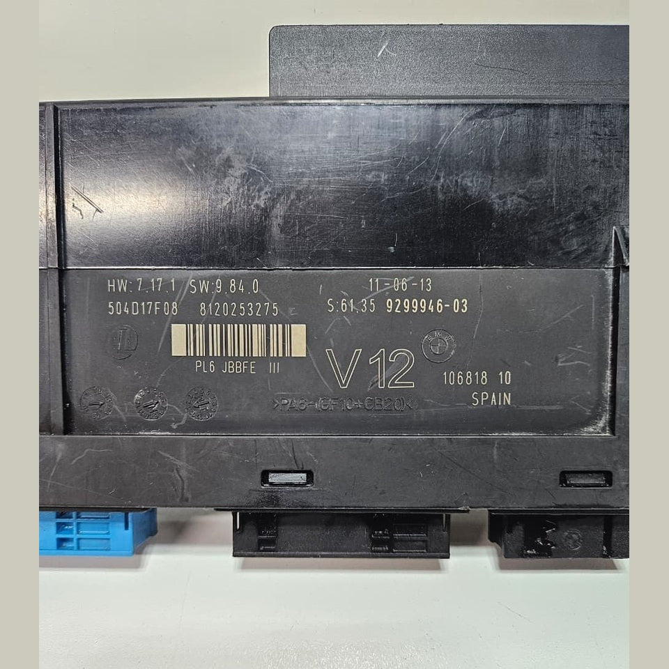 2011-2016 BMW 528i Body Control Module 9299946