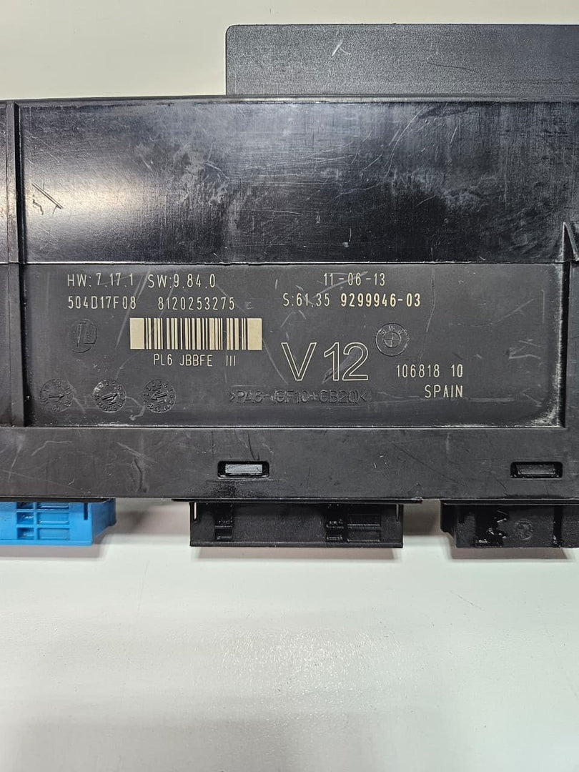 2011-2016 BMW 528i Body Control Module 9299946