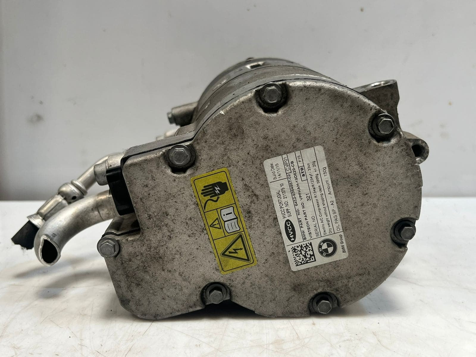 BMW X5 F15 330e 530e xDrive 740e Electric AC Compressor PUMP 9364867 OEM