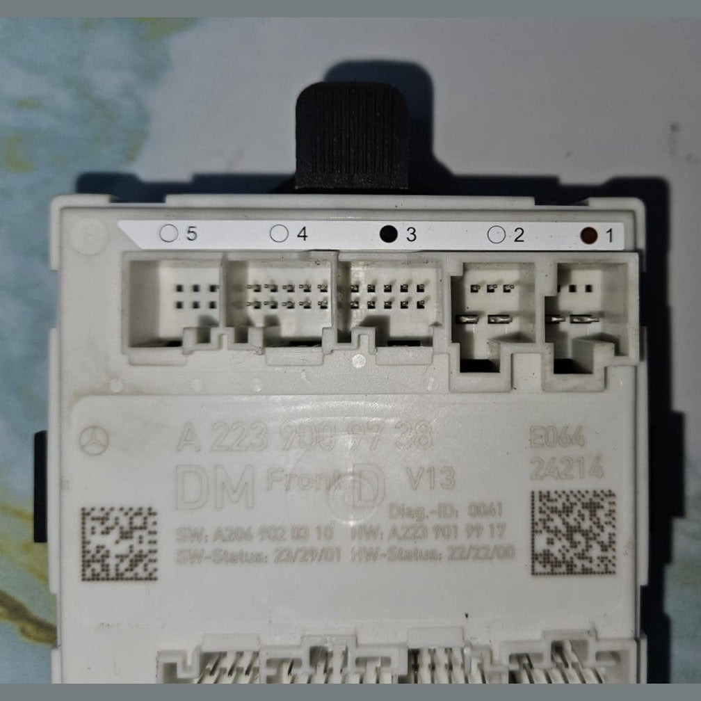 Mercedes W206 C-Class Front Driver Side Door Control Module A223 9009738 OEM RHD