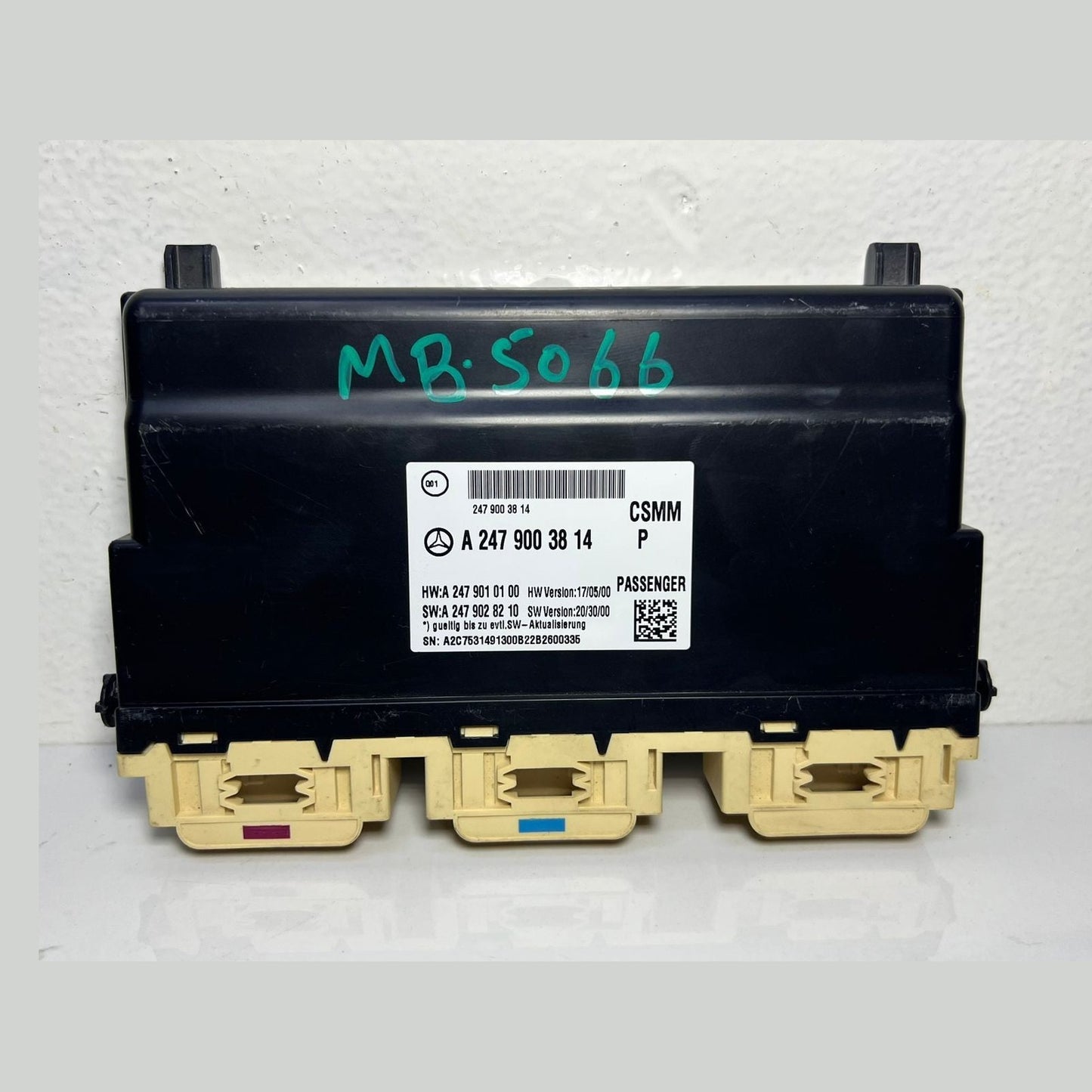 17-19 Mercedes Benz W247 B-Class Passenger Seat Control Module A247 9003814 OEM