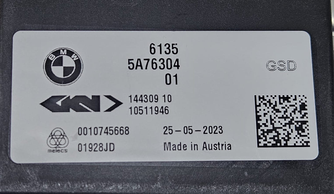 OEM BMW X7 G07 XM G09 CONTROL UNIT REAR AXLE DIFFERENTIAL LOCK 5A76304