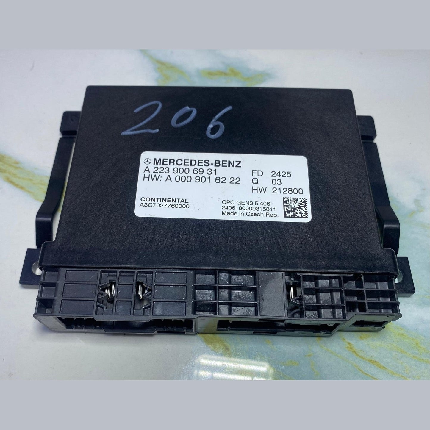 20–25 Mercedes W206 C-Class Transmission Control Module TCM/TCU A223 9006931 OEM