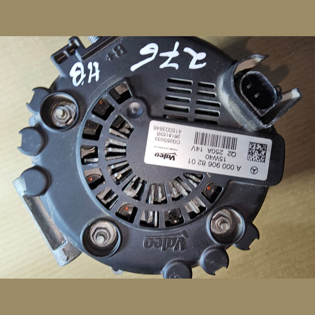 15-20 Mercedes S400 W222 OM276 Alternator Generator A000 9068201 Hybrid Valeo