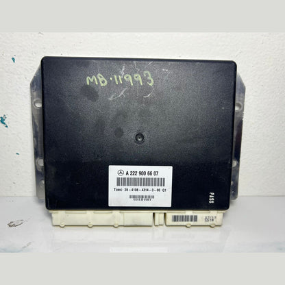 15-20 Mercedes W222 S-Class Air Suspension Control Unit Module A222 9006607 OEM