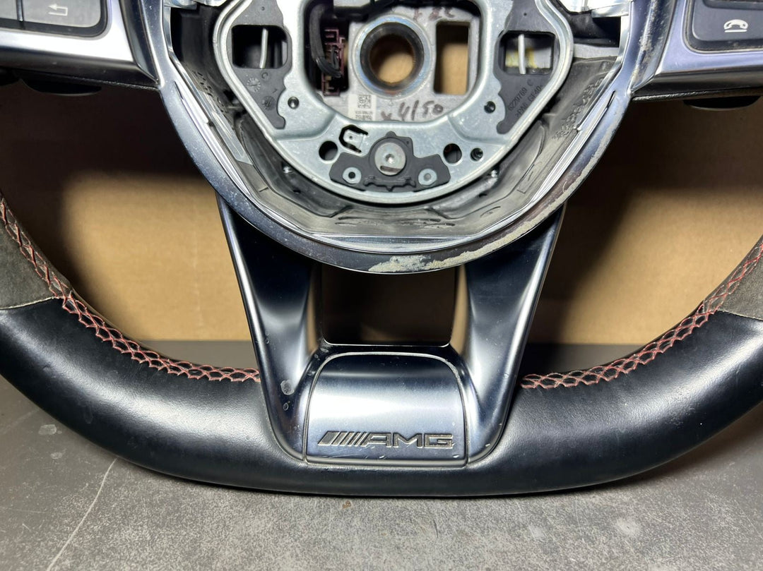 Mercedes W166 AMG Steering Wheel Multi Function Sport Assembly &Paddle Shifts