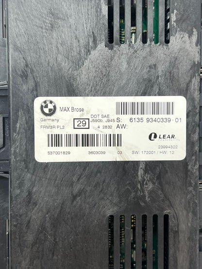 BMW 3 Series E90 E91 E92 E93 X1 E84 FRM3R Footwell Control Module 9340339 OEM