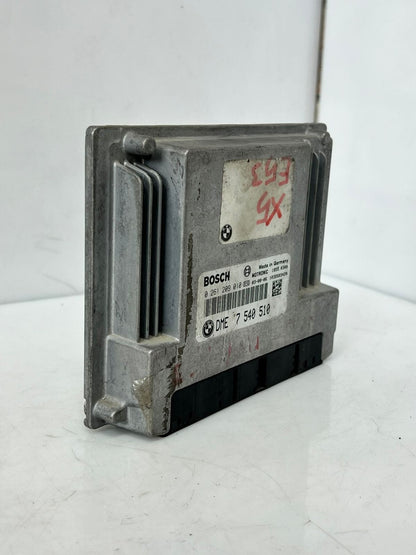 2004 BMW E SERIES 745i E65 X5 545I Engine Control Unit ECU DME 7540510 OEM