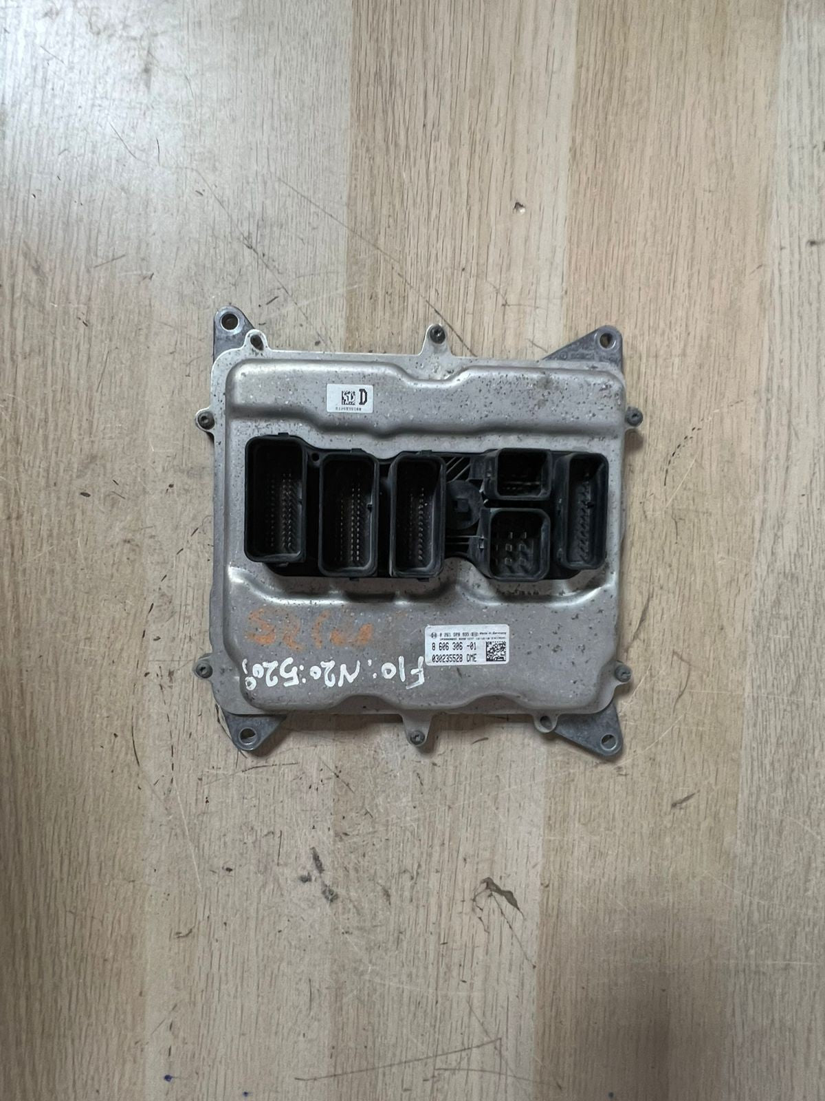 BMW F10 F11 F30 184 HP Petrol N20 Engine Control Unit ECU DME 8606306 Manual