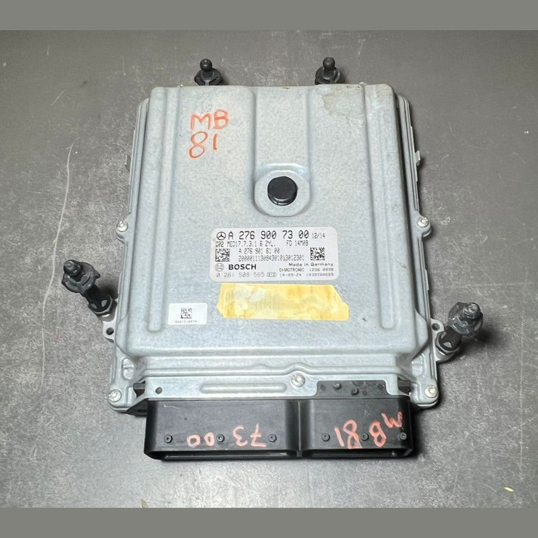 13-17 Mercedes W166 ML GLE Engine Control Module Unit ECM ECU A276 9007300 OEM
