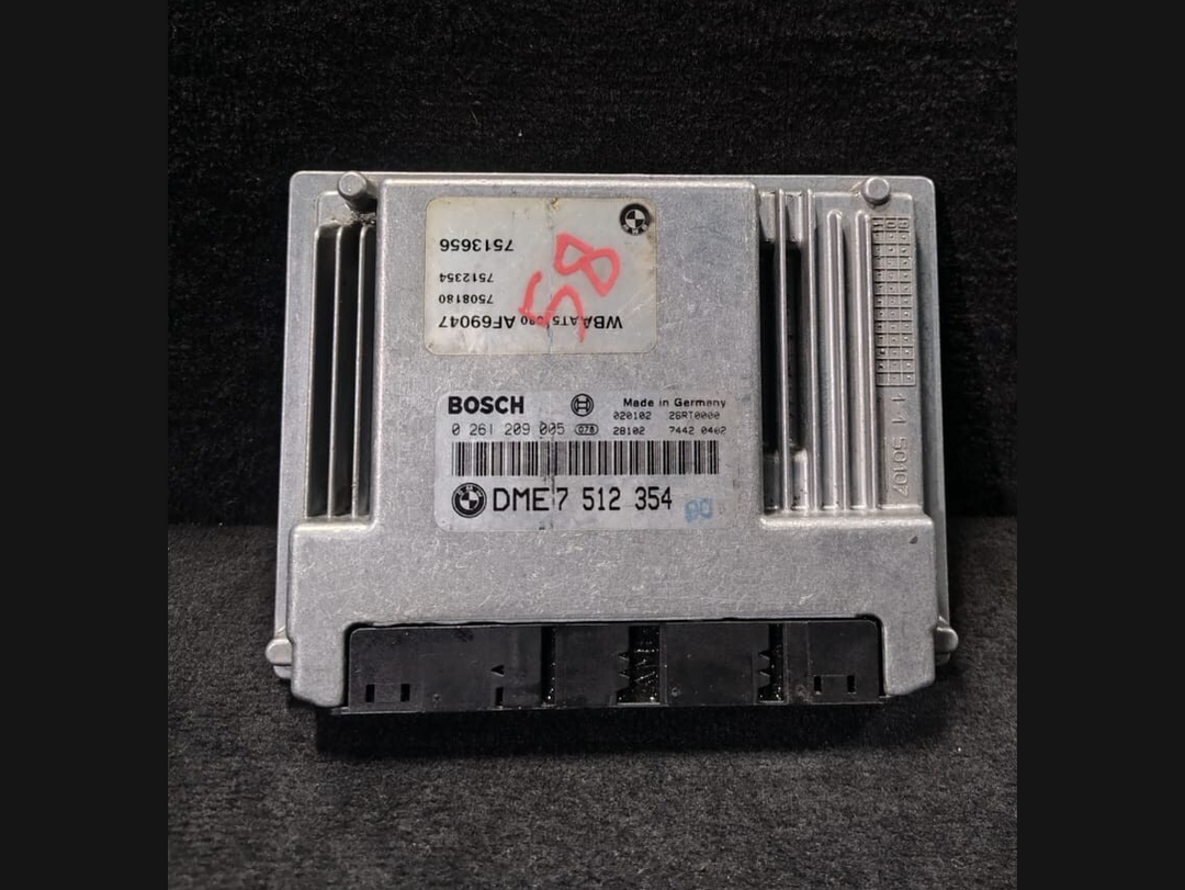 BMW 3 SERIES E46 1.6 PETROL ENGINE CONTROL UNIT ECU MODULE ONLY - 7512354