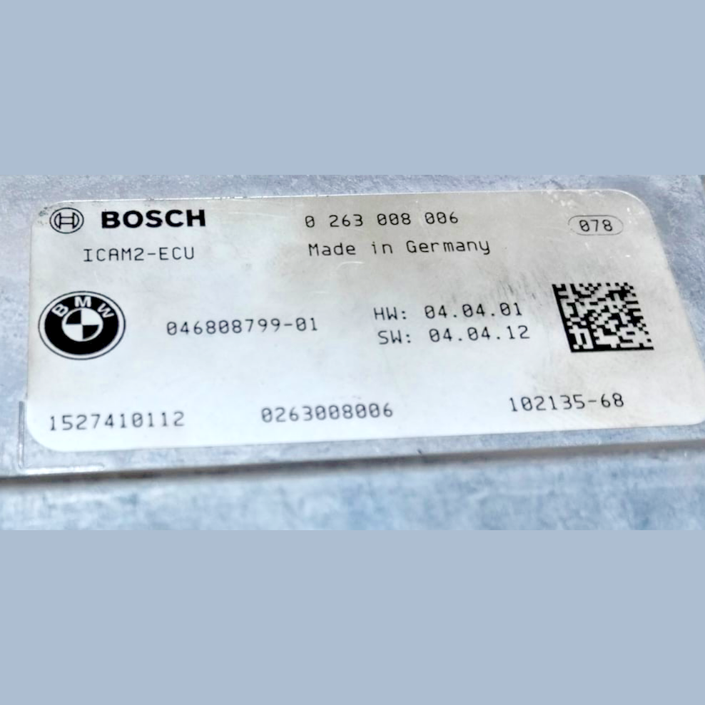 BMW 7 Series G11 G12 ICAM2-ECU Camera control unit 6808799 0263008006