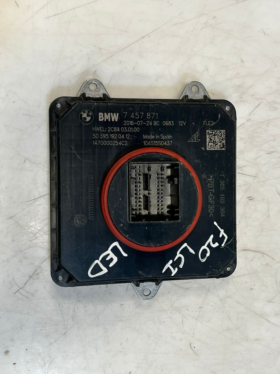 BMW F20 LCI F21 1 Series Led Headlight Control Module 7457871 OEM