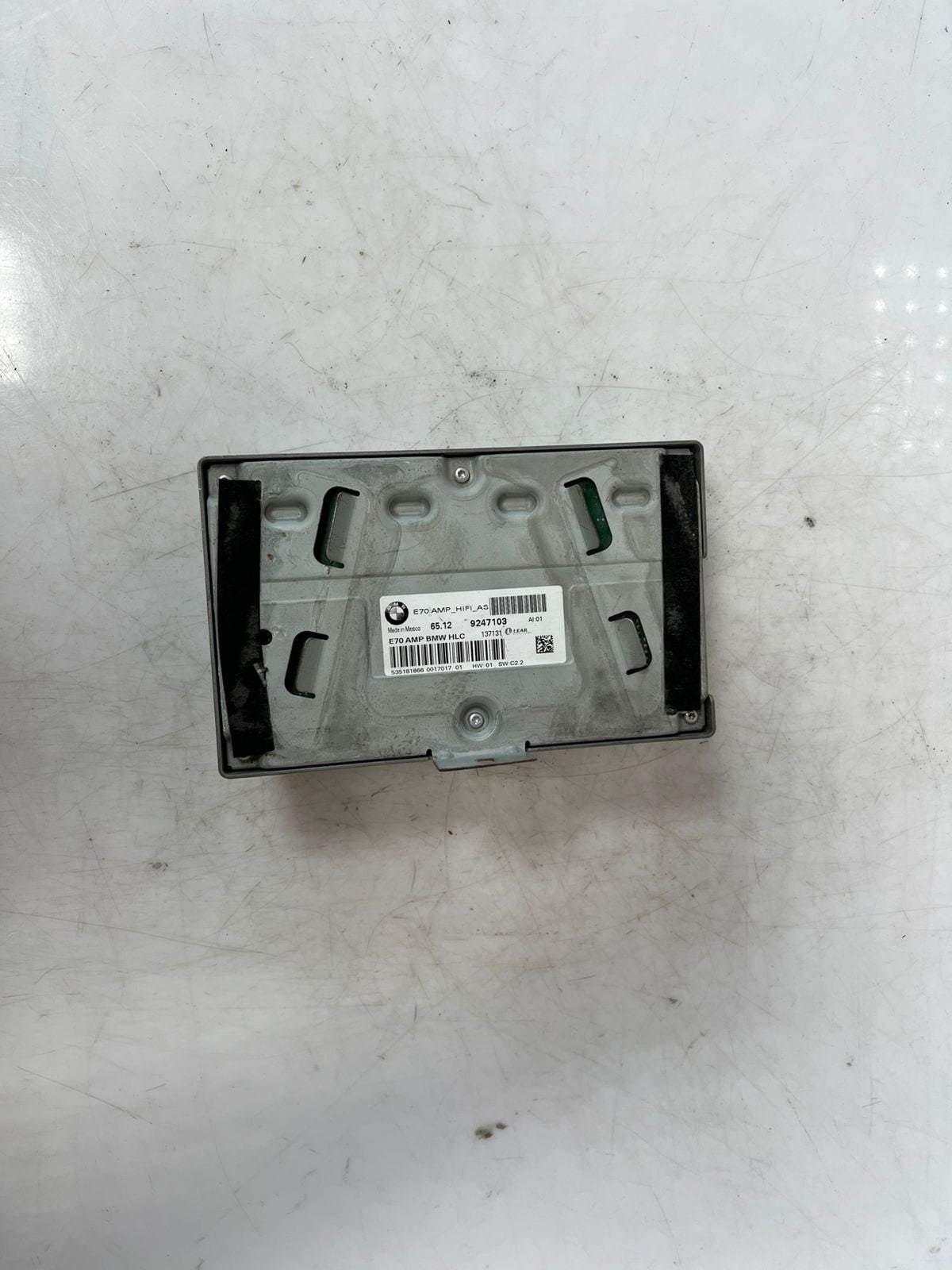 2007-2013 BMW X5 E70 HIFI AUDIO Sound Amplifier CONTROL UNIT 9247103 OEM