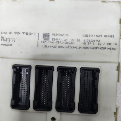 2012-2016 BMW 320i Front Electronic Module 9324782 3 Series 320i 328i 328d