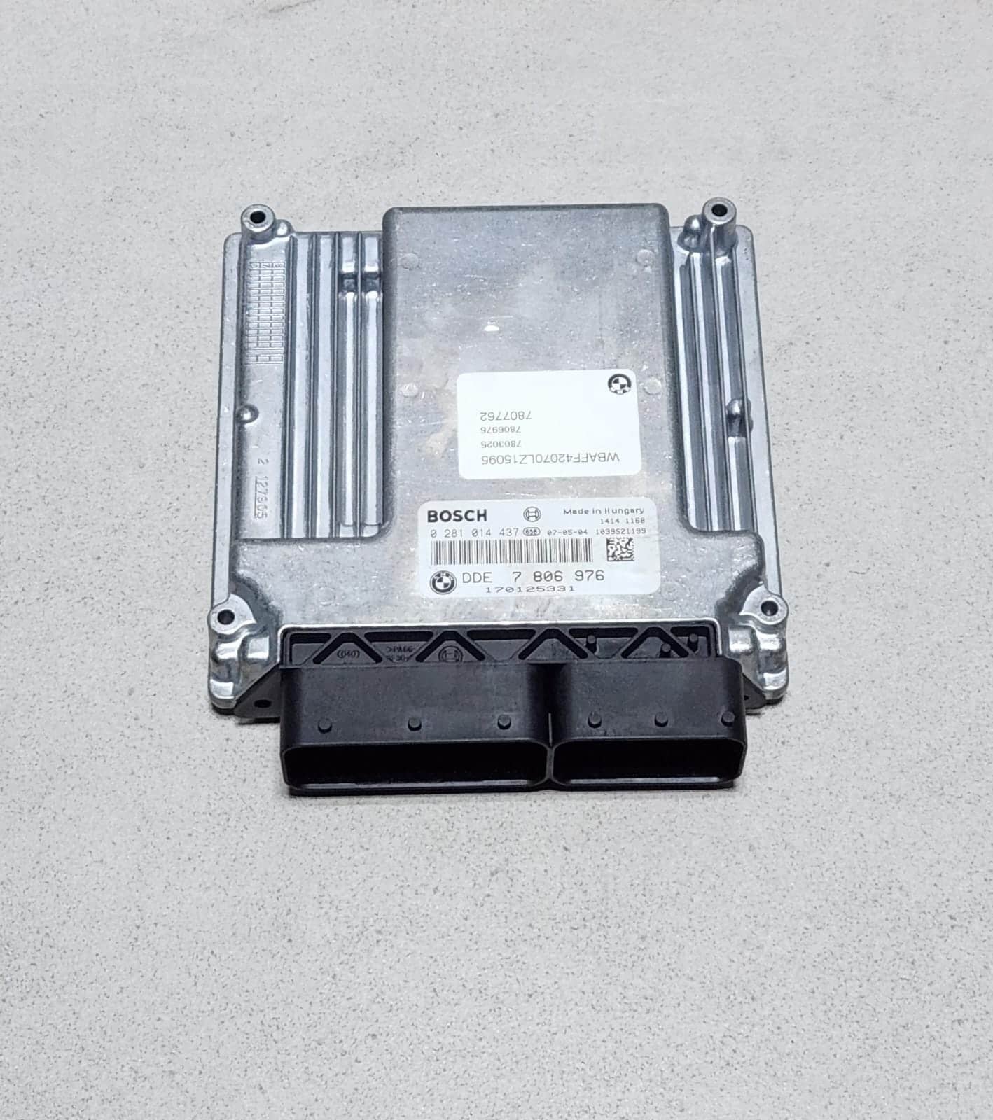 2007-2008 BMW X5 E70 DIESEL 3.0D M57 Engine Control Unit 7806976 X5 E70