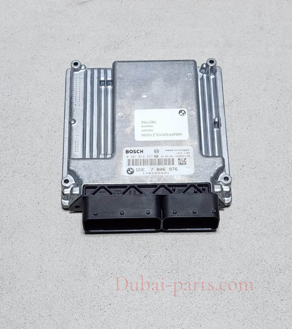 2007-2008 BMW X5 E70 DIESEL 3.0D M57 Engine Control Unit 7806976 X5 E70