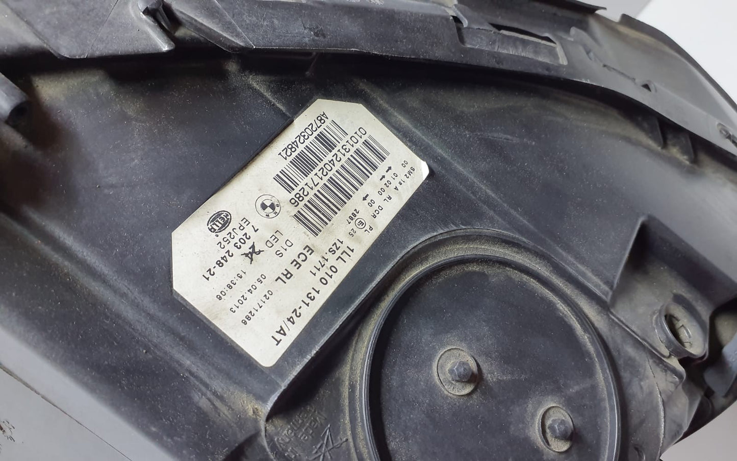 BMW 5 Series F10 F11 Right Bi Xenon Headlight OEM 7203248
