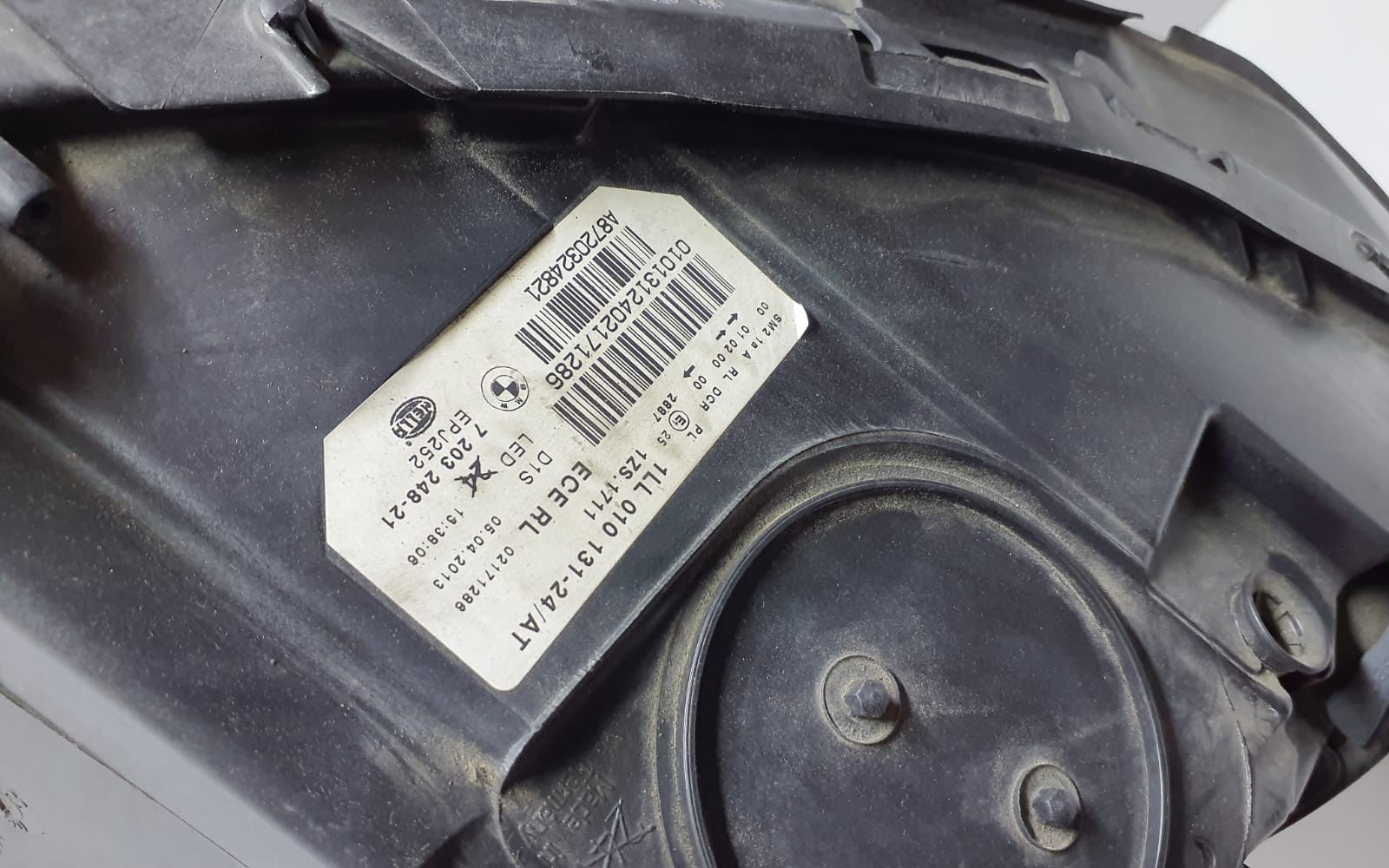 BMW 5 Series F10 F11 Right Bi Xenon Headlight OEM 7203248