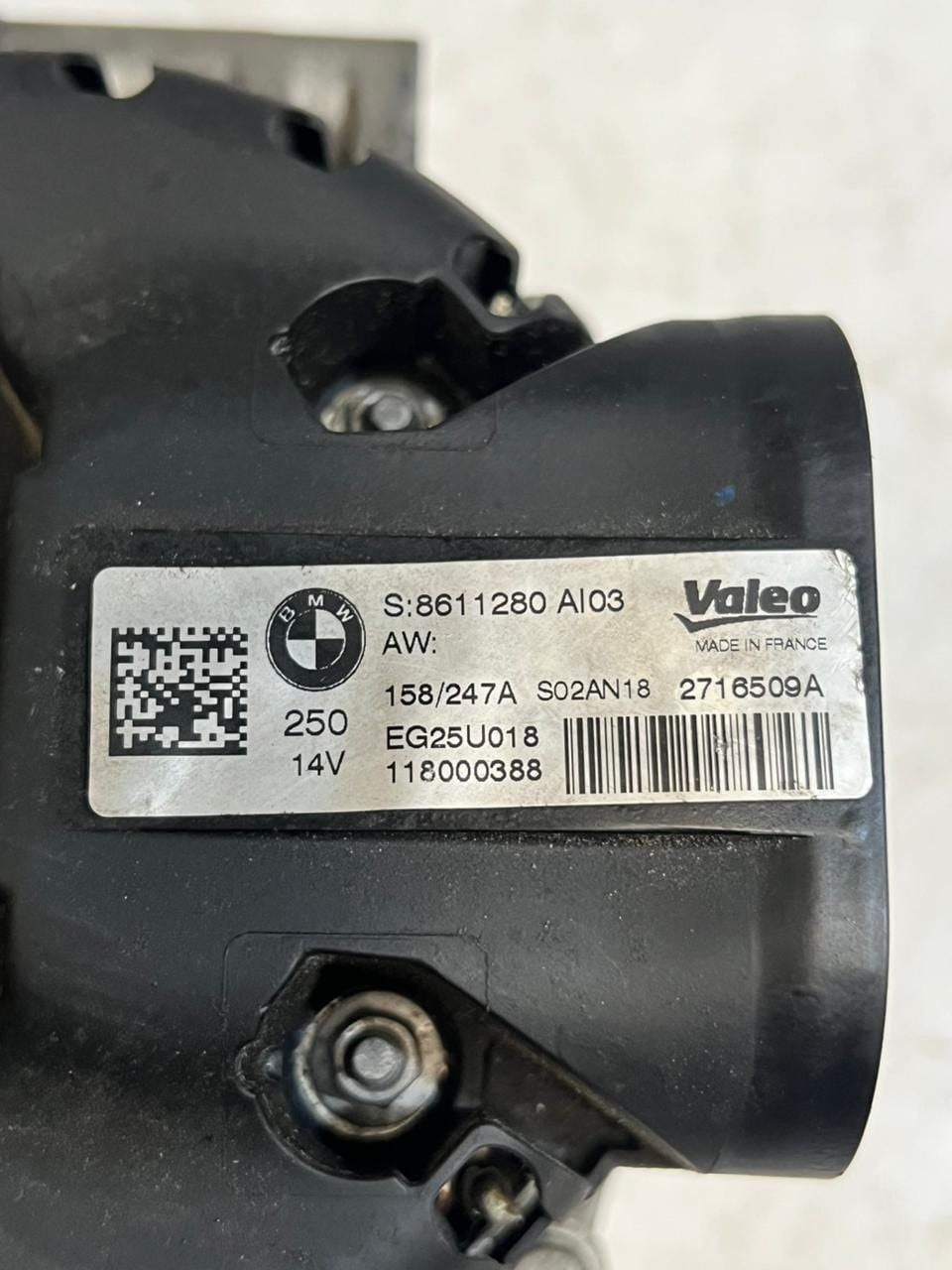 BMW 750i B7 XB7 X5 M850i M550i G14 N63 B44 G11 Alternator GENERATOR 8611280 OEM