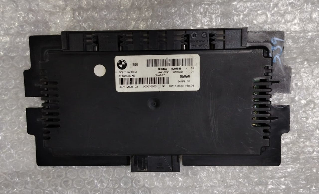 OEM BMW E90 3 series FOOTWELL LIGHT CONTROL MODULE FRM2 LED XE XENON 9204538