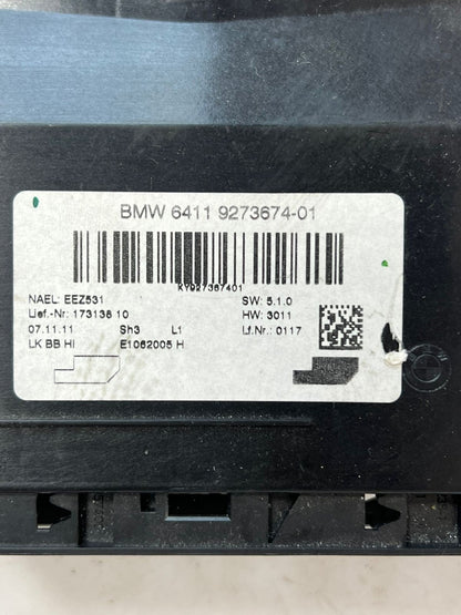 2012 BMW 1' 3' F30 F31 F35 F20 F21 Climate Control Unit 9273674 OEM