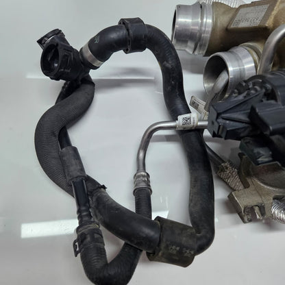 7637563-2017-2021 BMW X1 X3 F30 230i B48 Engine Turbocharger Hybrid OEM