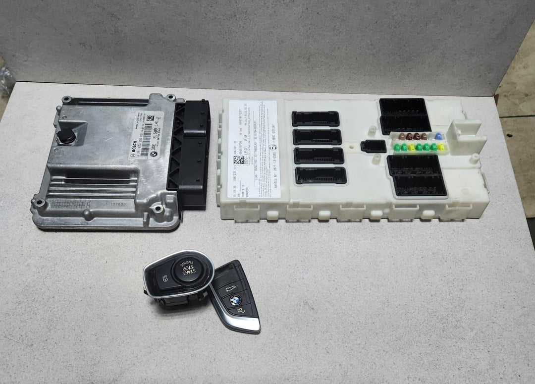 BMW Engine Control Unit 8589141 F45 218d B47 2.0 DIESEL ECU SET 