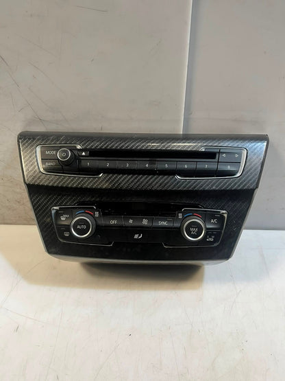2016-2022 BMW X1 F48 F45 216d AIR CONDITIONING Climate Control Panel 9371459