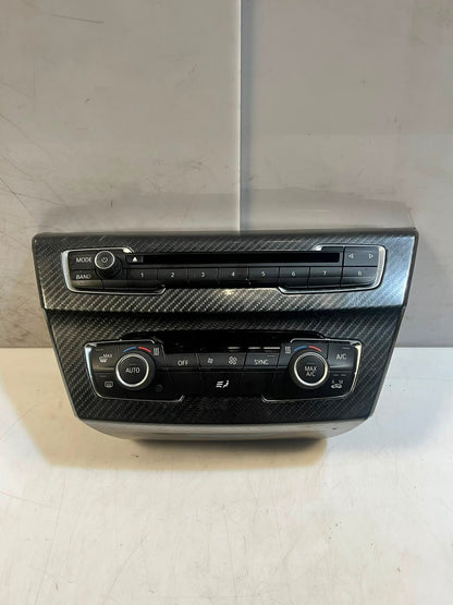 2016-2022 BMW X1 F48 F45 216d AIR CONDITIONING Climate Control Panel 9371459