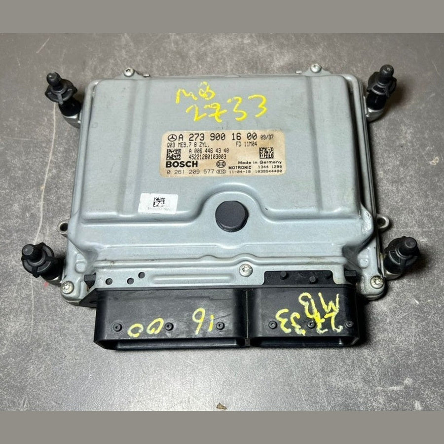 07-12 Mercedes W164 GL450 Engine Control Module Unit ECM ECU A273 9001600 OEM