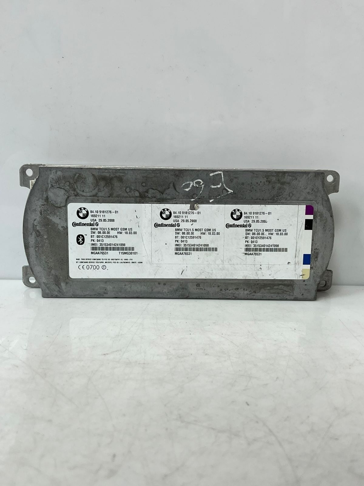 2008-16 BMW 328i E90 E92 E82 E88 Telematics Bluetooth Control Module 9181276 OEM