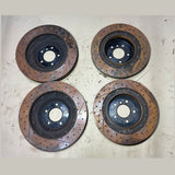 10-14 Mercedes-Benz W212 E-Class AMG E63 Front \ Rear Calipers Brake Discs Set