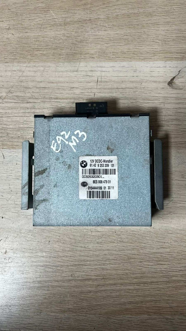 2008-2013 BMW M3 Dc/Dc Torque Converter Module 9253209 E82 E87 E90 E91 E92 E93
