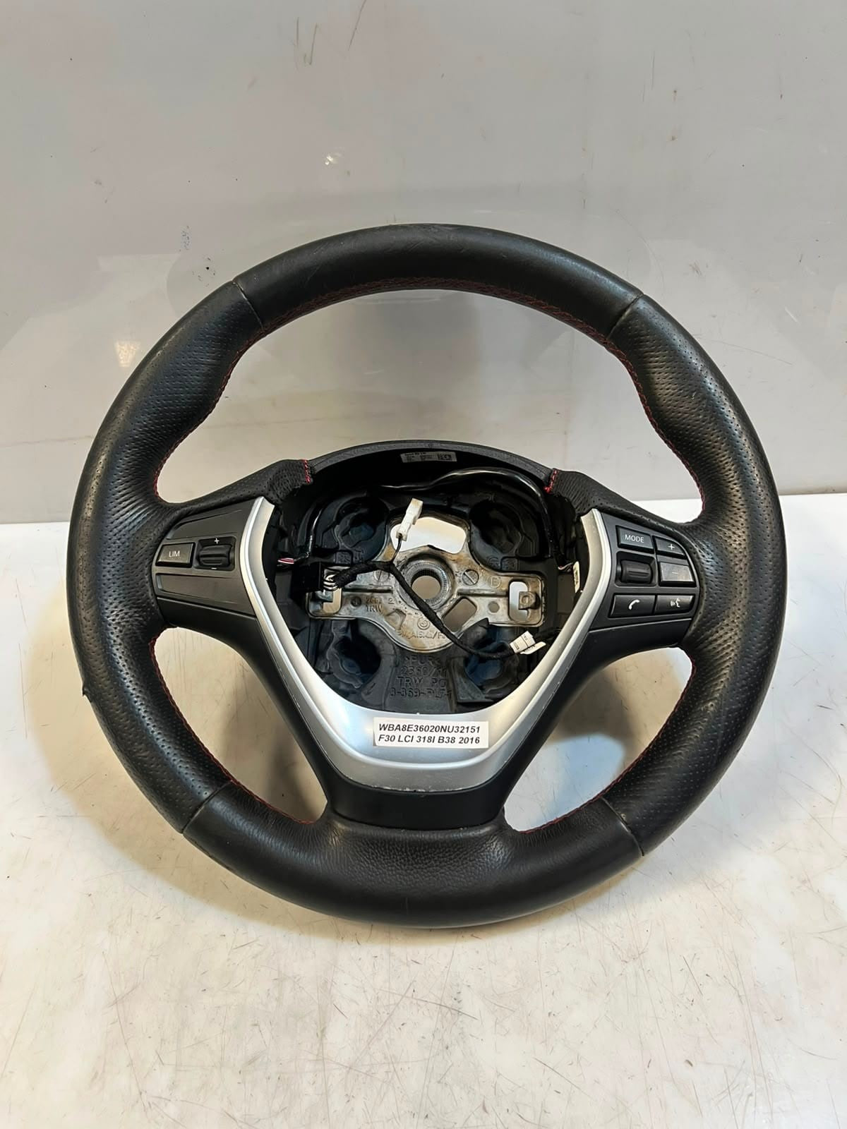 2015 BMW 1 3 4 Series F20 F21 F30 F32 F25 B38 Steering Wheel 62560184D OEM