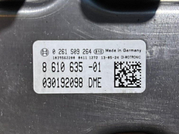 BMW 320iX N20 420xi ENGINE CONTROL COMPUTER ECU ECM DME 8610635 2014