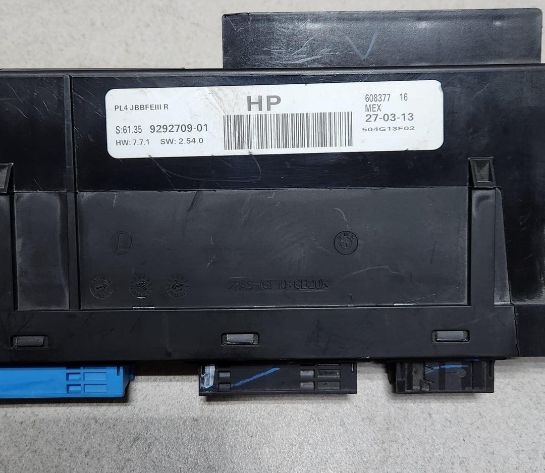 2010-2013 BMW X5 Electronic Junction Box 9292709 X5 E70