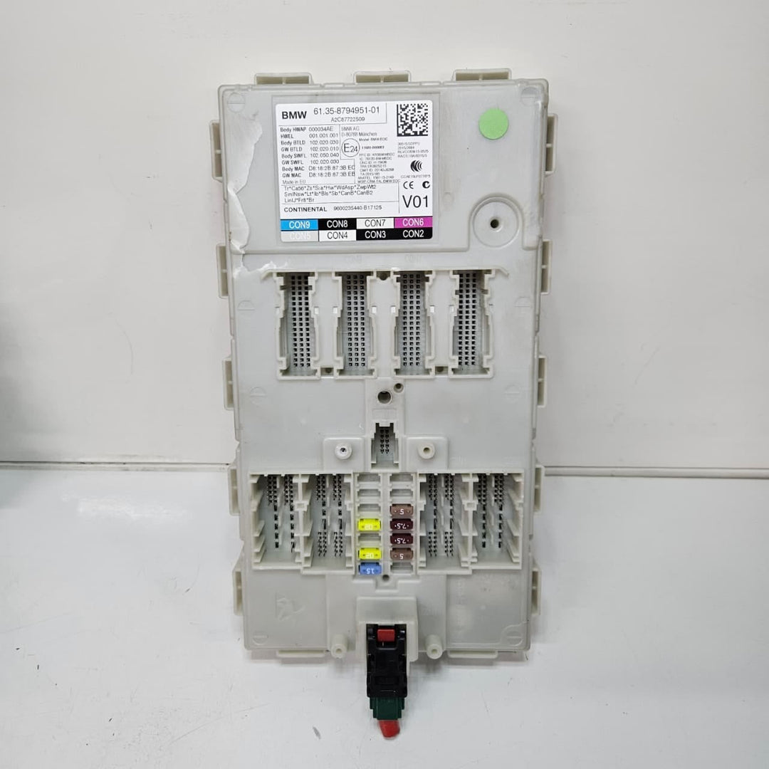 8598154-BMW 5 Series G30 530D B47 Engine Control Unit DDE Key Set ECU SET RHD