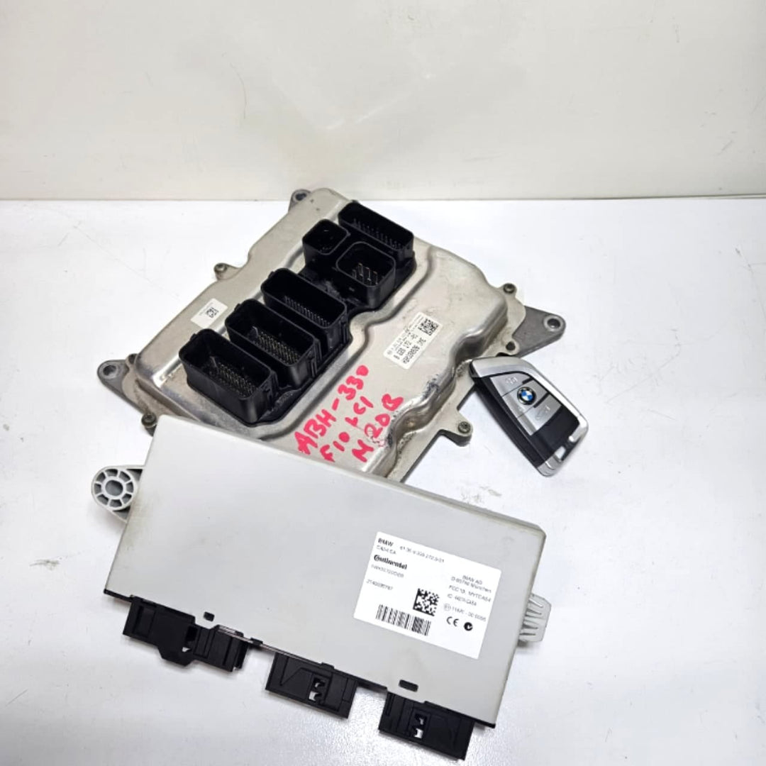 2010-2013 BMW F10 LCI 520I N20 Engine Control Unit DME Key Set 8626172